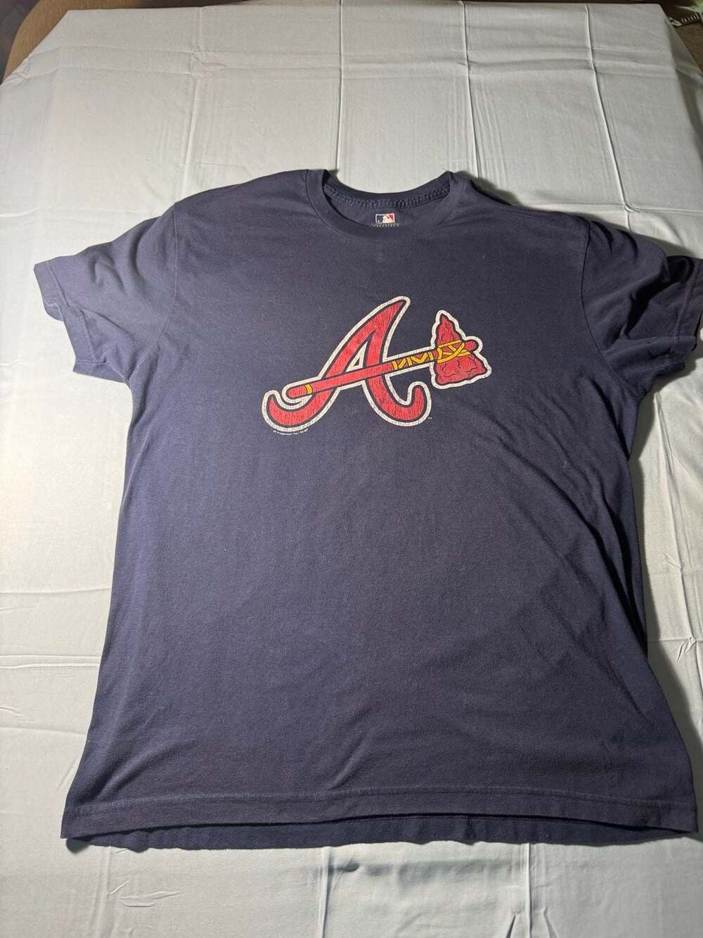 Atlanta Braves MLB Genuine Merchandise Navy Graphic T-Shirt